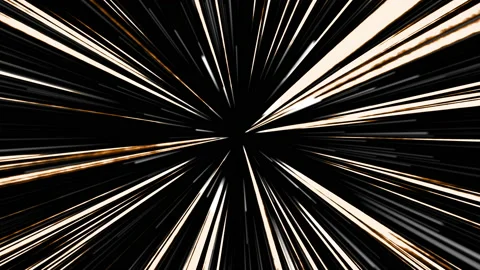Abstract comic light speed lines moving rotation looping Stock Footage 136582939