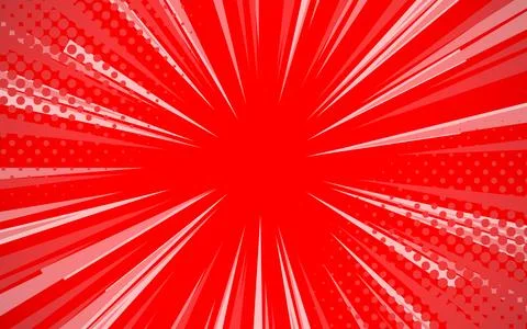 Abstract comic wallpaper. Cartoon style background. Illustrazione stock