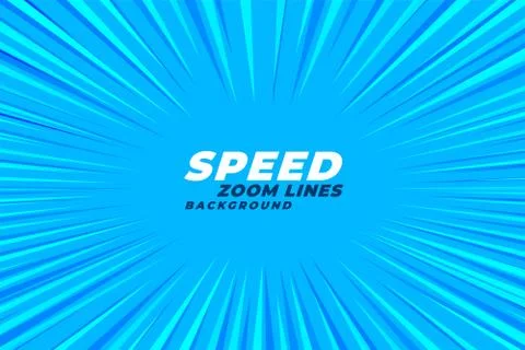 Abstract comic zoom speed lines background Stock Illustration