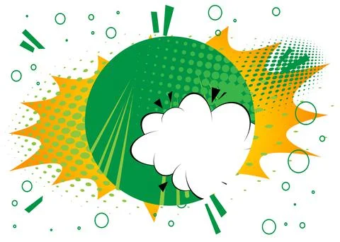 Abstract Comics Background. Poster, banner, flyer, cover. Comic book elements Stockillustratie