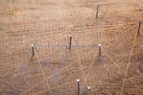 Abstract communication background. Stock Photos