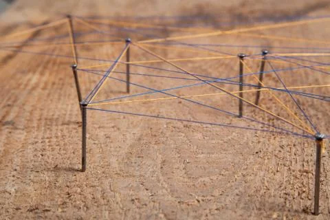 Abstract communication background. Stock Photos