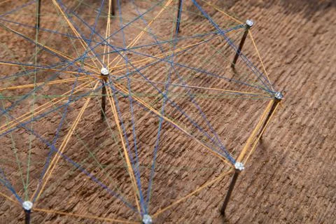 Abstract communication background. Stock Photos