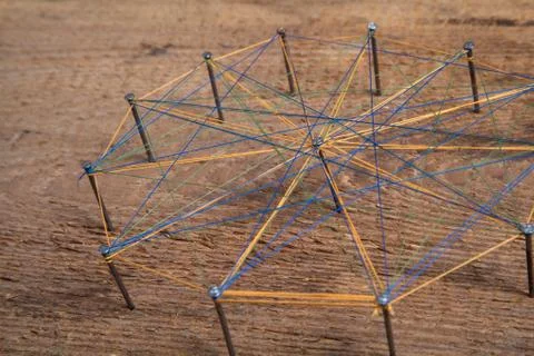 Abstract communication background. Stock Photos