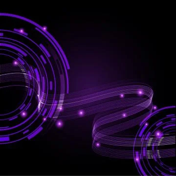 Abstract communication illustration background Stock Illustration