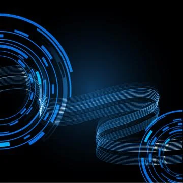 Abstract communication illustration background Stock Illustration