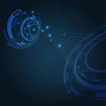 Abstract communication illustration background Stock-Illustration