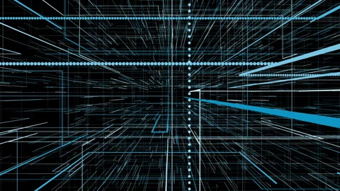 Abstract communication network 1 Stock Footage 281766384