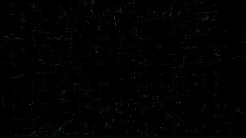 Abstract communication network 6 Stock Footage 281767001