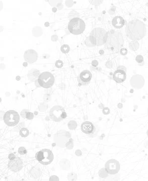 Abstract Communications Background Stockillustratie