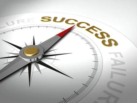 Abstract compass Stock Illustration