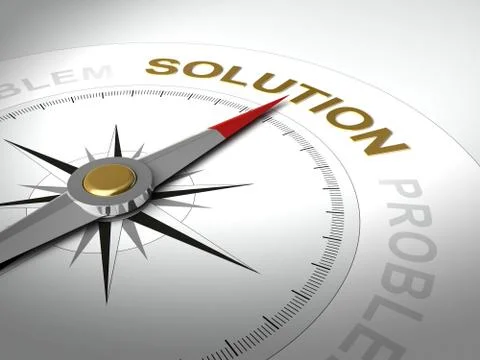 Abstract compass Stock Illustration