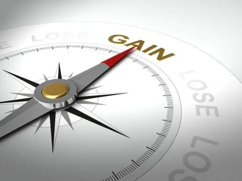 Abstract compass Stock Illustration