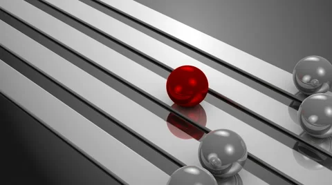 Abstract competition Stock Footage 41800156