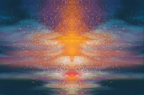 Abstract composition 27 Stock Footage 132236697