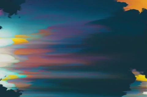 Abstract composition 36 Stock Footage 132236773