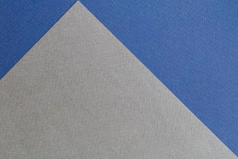Abstract composition of blue and gray paper Stock Photos