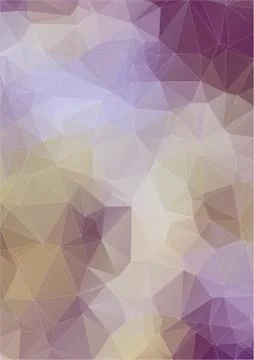 Abstract composition with ceramic geometric shapes Stock Illustration