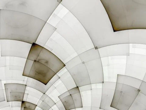 Abstract composition with circular checkered pattern Stock Illustration