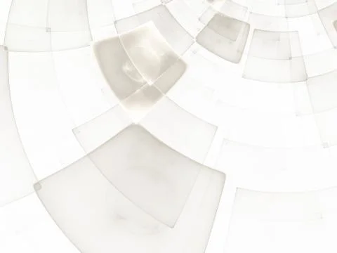 Abstract composition with circular checkered pattern Illustrazione stock