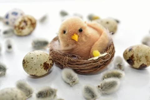 Abstract composition for Easter celebration. Stock Photos