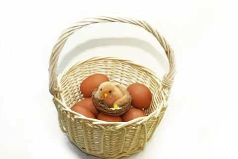 Abstract composition for Easter celebration. Stock Photos