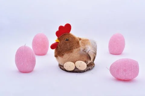 Abstract composition for Easter celebration. Stock Photos