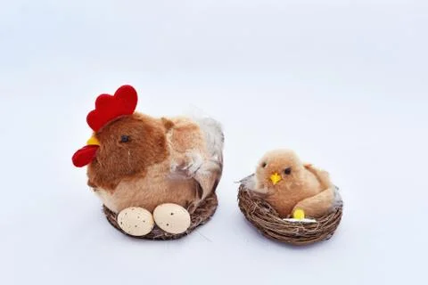 Abstract composition for Easter celebration. Stock Photos