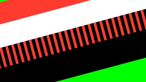 Abstract composition featuring bold geometric shapes and vibrant color blocks Stock Footage 340903917
