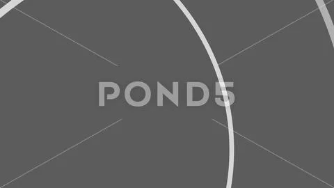 Abstract composition featuring dark gray background with light curved lines f Stockillustratie