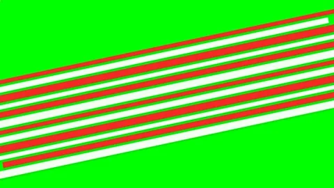 Abstract composition featuring diagonal striped lines on a green background Stock Footage 340905062