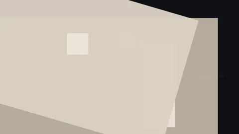 Abstract composition featuring geometric shapes in neutral tones, creating .. Stock Footage 335441956
