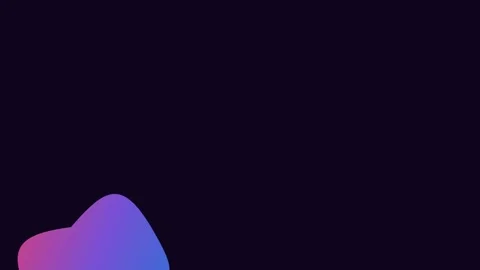 Abstract composition featuring a glowing purple square on a dark background Stock Footage 339618664