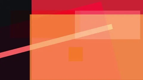 Abstract composition featuring a harmonious blend of orange hues, geometric.. Stock Footage 335441930