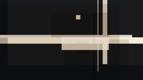 Abstract composition featuring intersecting rectangles and lines in shades .. Stock Footage 335441219