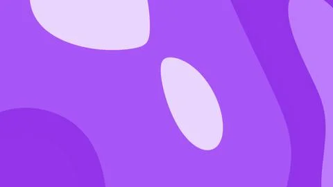 Abstract composition featuring layered purple tones and pale lavender shapes  Illustrazione stock