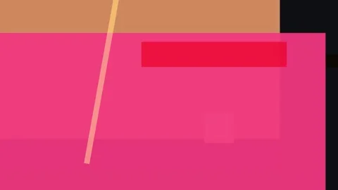 Abstract composition featuring overlapping geometric shapes in shades of pi.. Video stock 335441874