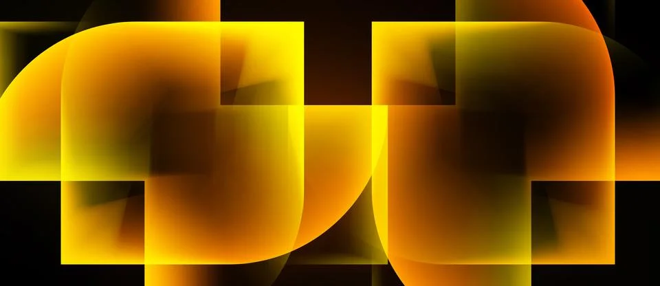Abstract composition featuring overlapping golden rectangles. Bright hues 스톡 일러스트