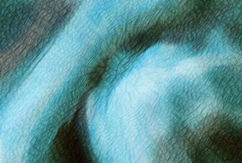 Abstract composition featuring swirling blue waves and soft textures. 스톡 일러스트