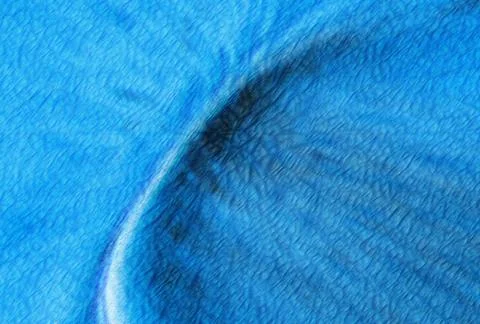 Abstract composition featuring swirling blue waves and soft textures. 스톡 일러스트