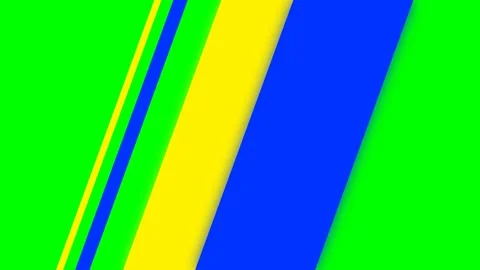 Abstract composition featuring vibrant diagonal stripes of primary colors 스톡 동영상 340267045