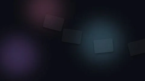 Abstract composition of floating rectangular panels on a gradient background 動画素材 338312069