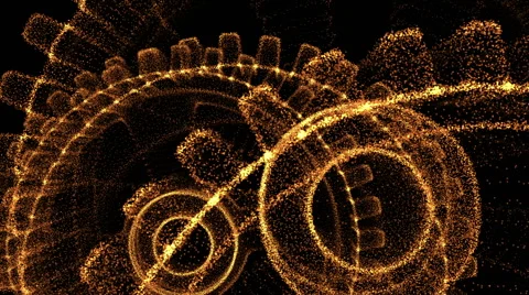 Abstract composition Stock Footage 61777127