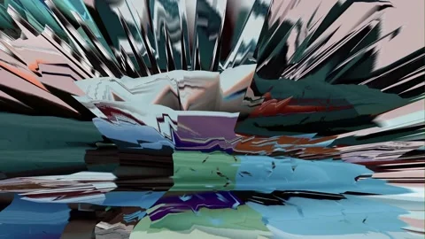 Abstract composition Stock Footage 135226853