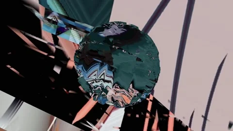 Abstract composition Stock Footage 135226881