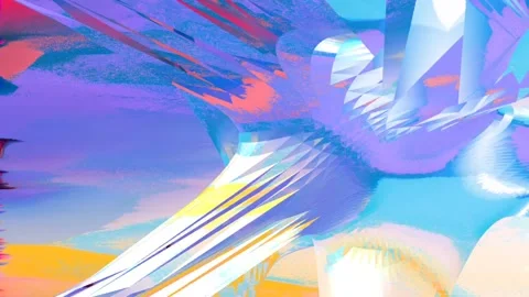 Abstract composition Stock Footage 136312245