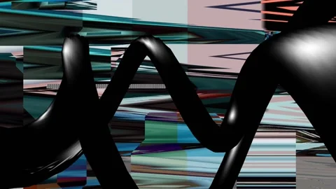 Abstract composition Stock Footage 136312273