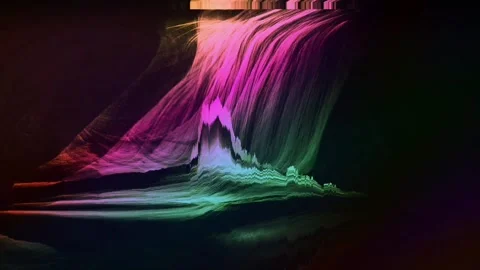 Abstract composition Stock Footage 136312386