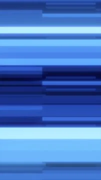 Abstract composition of glowing blue horizontal lines, symbolizing speed, d.. Stock Illustration