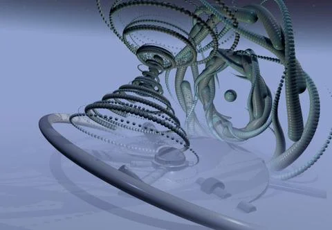 Abstract composition Stock Illustration